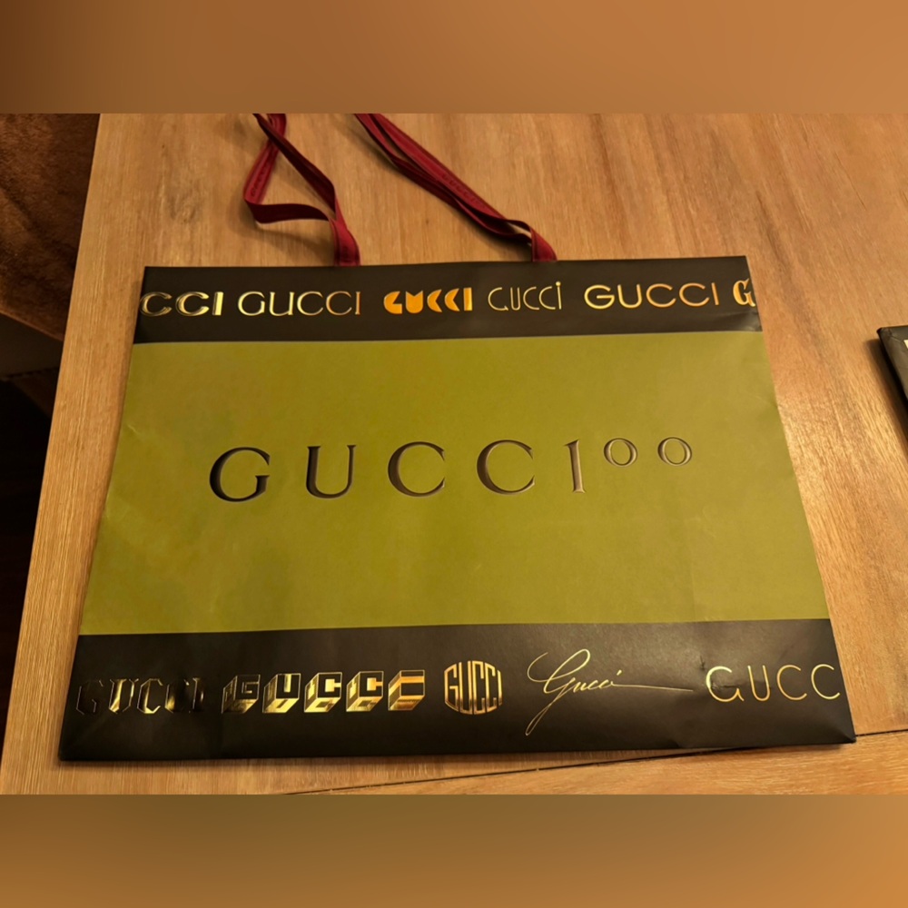 Gucci Large Shopping bag 19”x14”x3.25”